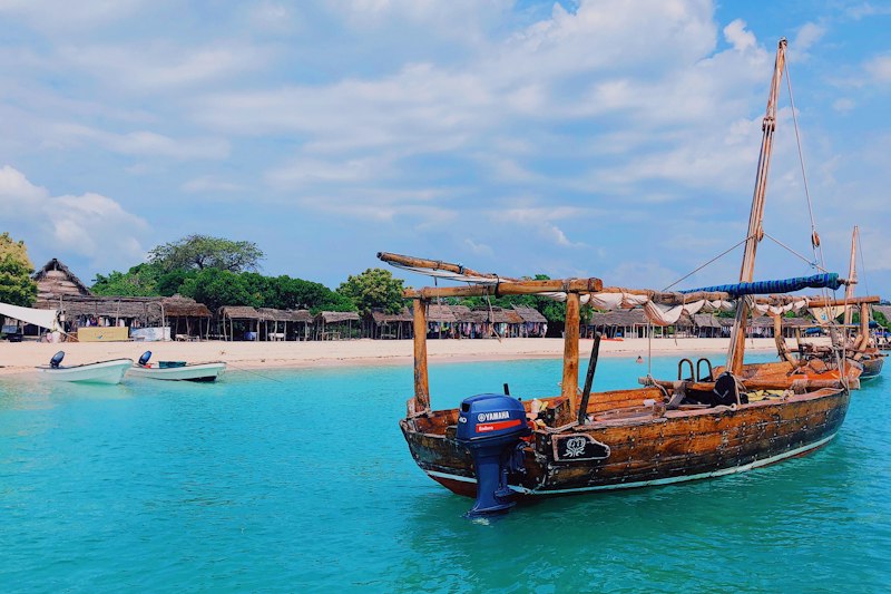 Zanzibar ocean dhow