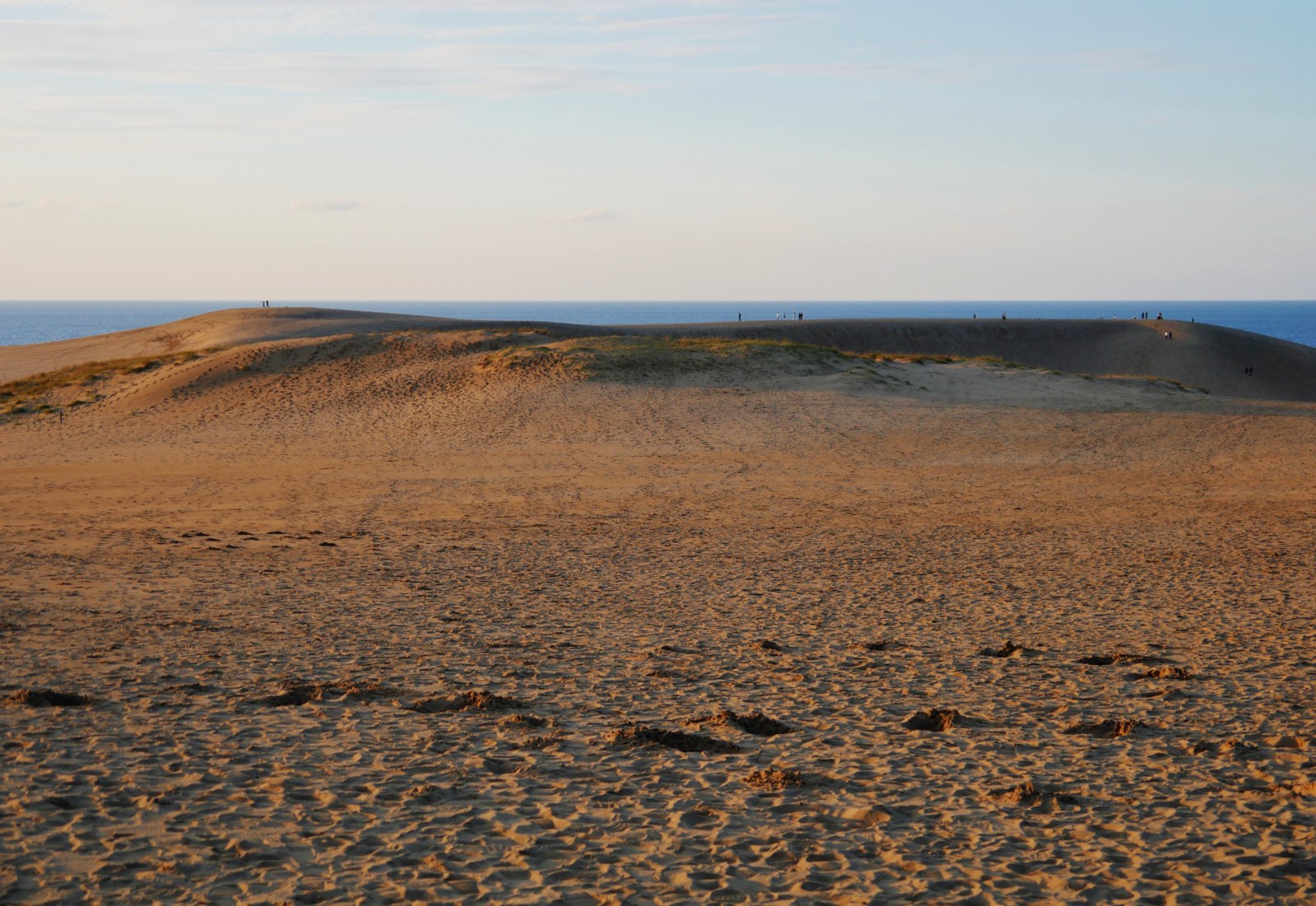 The coastal sand dunes of Tottori beside the Sea of Japan
